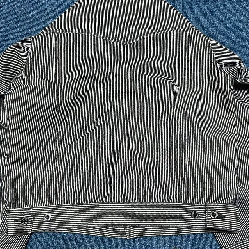 [BUNJANG] Evenriver Striped Work Jacket / 이븐리버 일본워크웨어 스트라이프 워크 자켓