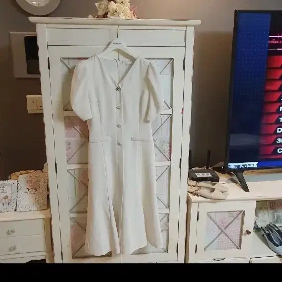 [BUNJANG] Line Long Dress Size 55 / Line 롱원피스/55