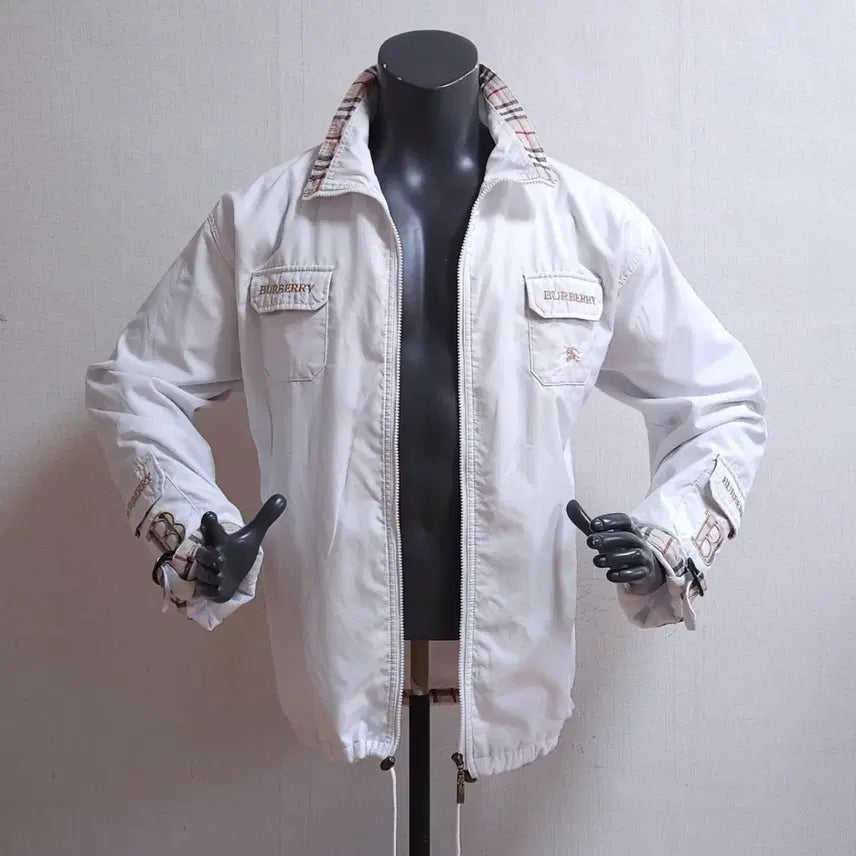 [BUNJANG] Burberry Safari Jacket Jumper / 버버리 사파리형자켓 점퍼 110