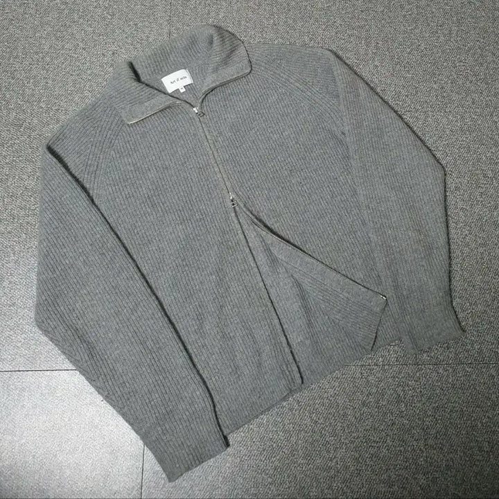 [BUNJANG] Artifex Wool Cashmere Knit Zip-Up M / 아트이프액츠 울 캐시미어 니트집업 판매합니다