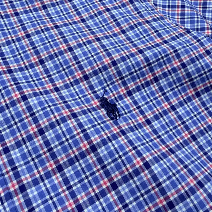 [BUNJANG] Polo Ralph Lauren Checked Stretch Shirt / 폴로랄프로렌 체크 스트레치 셔츠 s 95