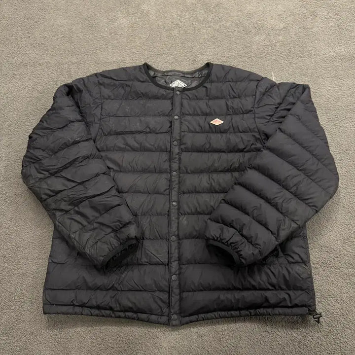 [BUNJANG] Authentic DANTON Black Lightweight Padded Jacket / [정품/L] 단톤 블랙 경량 패딩 자켓
