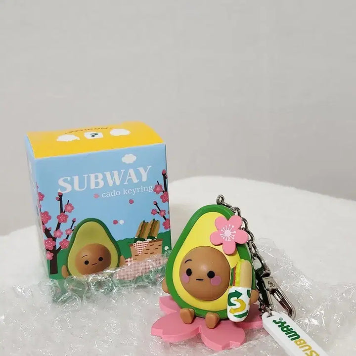 [SOLD OUT] 새상품] 서브웨이 아보카도 핑크카도 벚꽃 키링