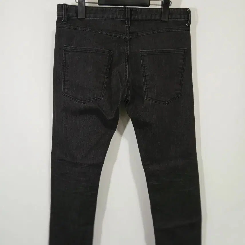 [BUNJANG] Black Denim Pants / 블랙 진 데님바지