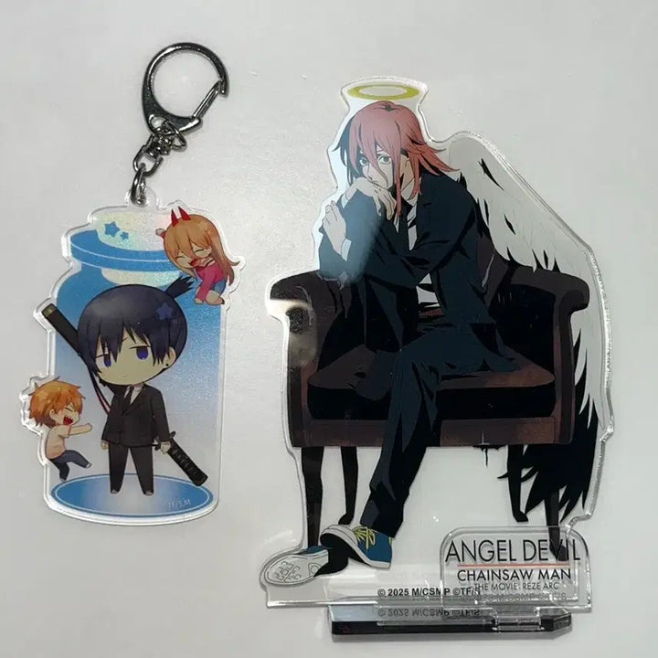 [BUNJANG] Chainsaw Man Angel Devil Acrylic Keychain / 체인소맨 텐시 천사의 악마 아크릴