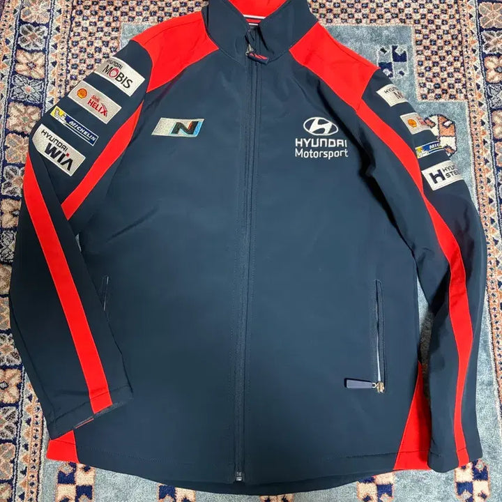 [BUNJANG] Hyundai N WRC Racing Jersey M / 현대 n wrc 레이싱 져지 m