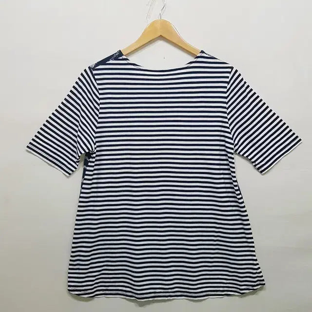 [BUNJANG] BRODIAEA Cotton T-Shirt L Navy / BRODIAEA 티셔츠 네이비