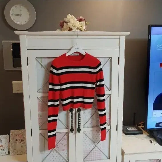 [BUNJANG] Zara Striped Knit Sweater (Size 55) / 자라 니트 스웨터/55