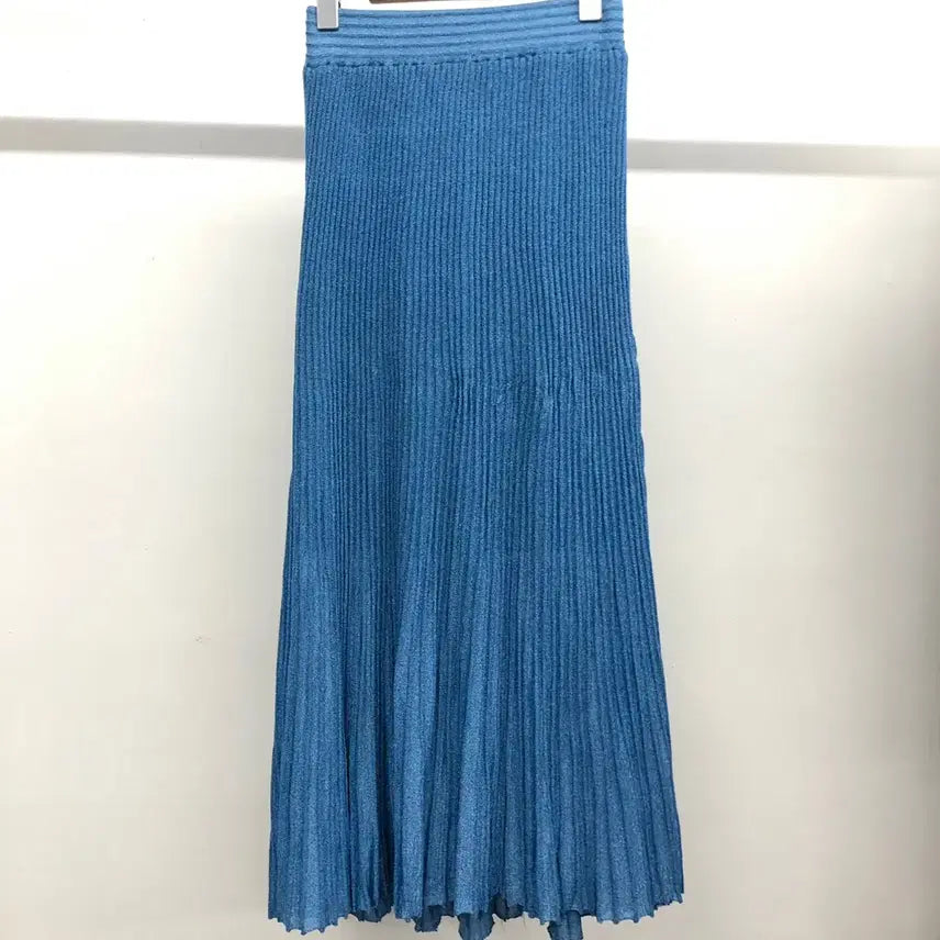 [BUNJANG] Maje Metallic Pleated Skirt / 마쥬 메탈릭 플리츠 스커트 1사이즈