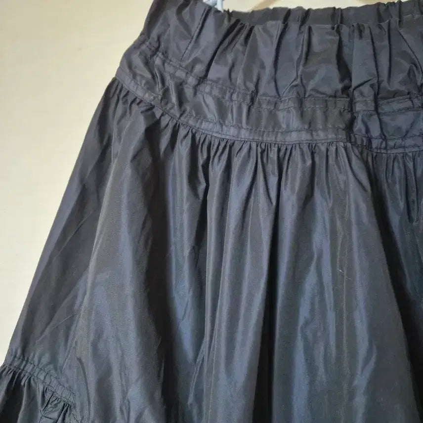 [BUNJANG] Black Tiered Flare Mini Skirt / 검정색 캉캉 플레어 스커트