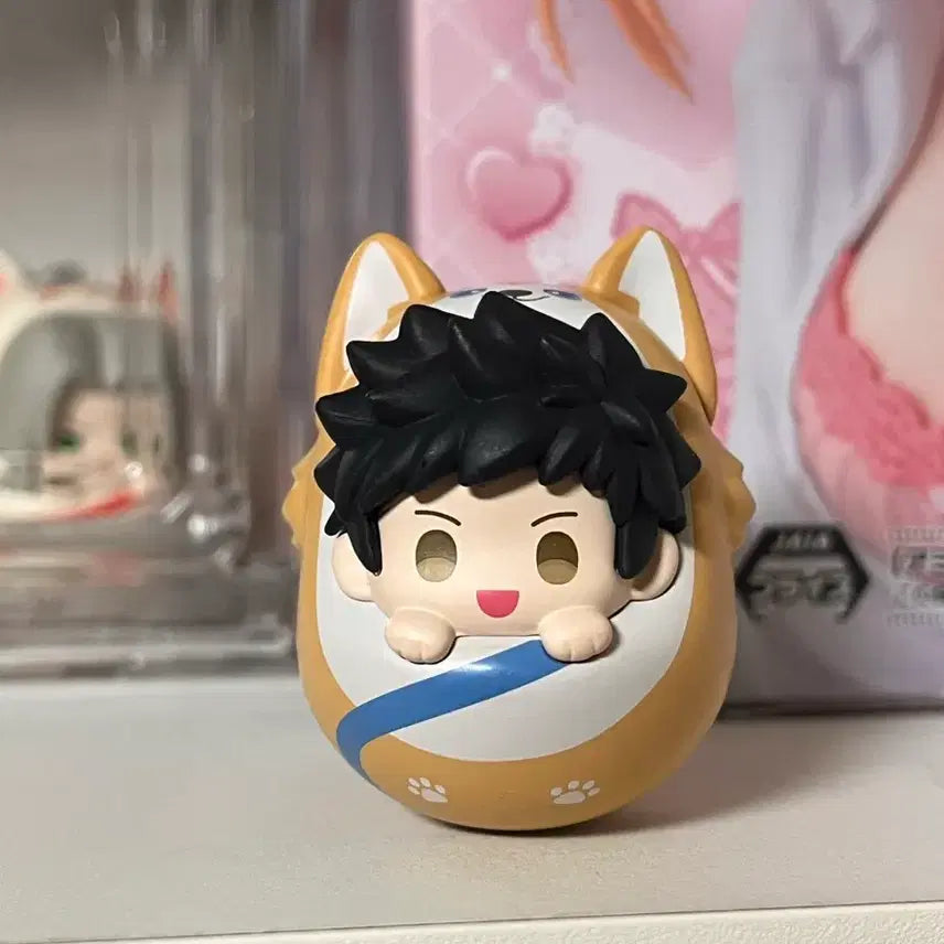 [BUNJANG] Reborn! Pet Roly-Poly Mini Figures Bundle Set / 가정교사 히트맨 리본 펫 오뚝이 미니 피규어 6종 일괄