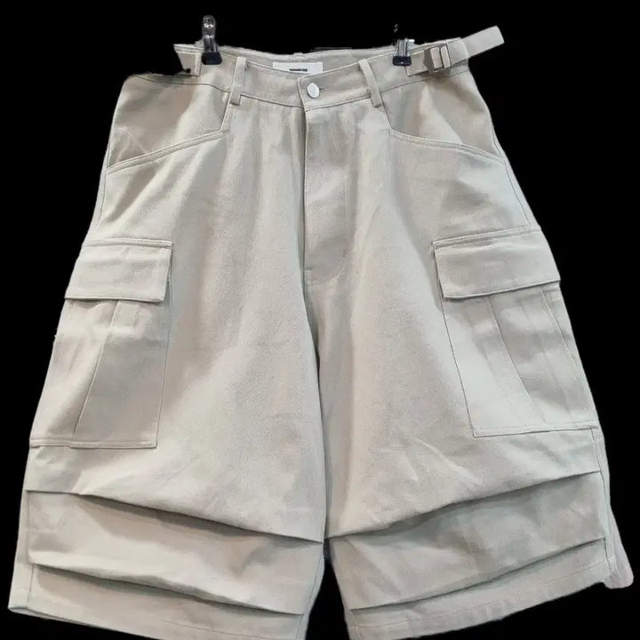 [BUNJANG] Nonode Cargo Shorts Beige Size 1 / 논노드 카고 반바지 1사이즈 베이지