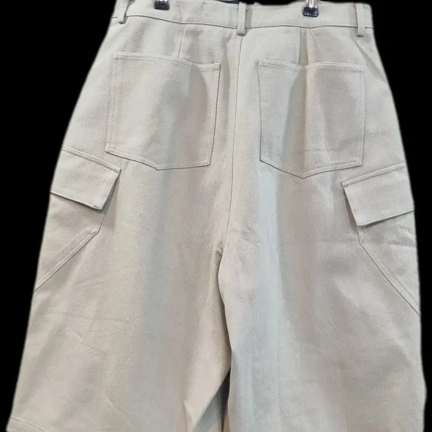 [BUNJANG] Nonode Cargo Shorts Beige Size 1 / 논노드 카고 반바지 1사이즈 베이지