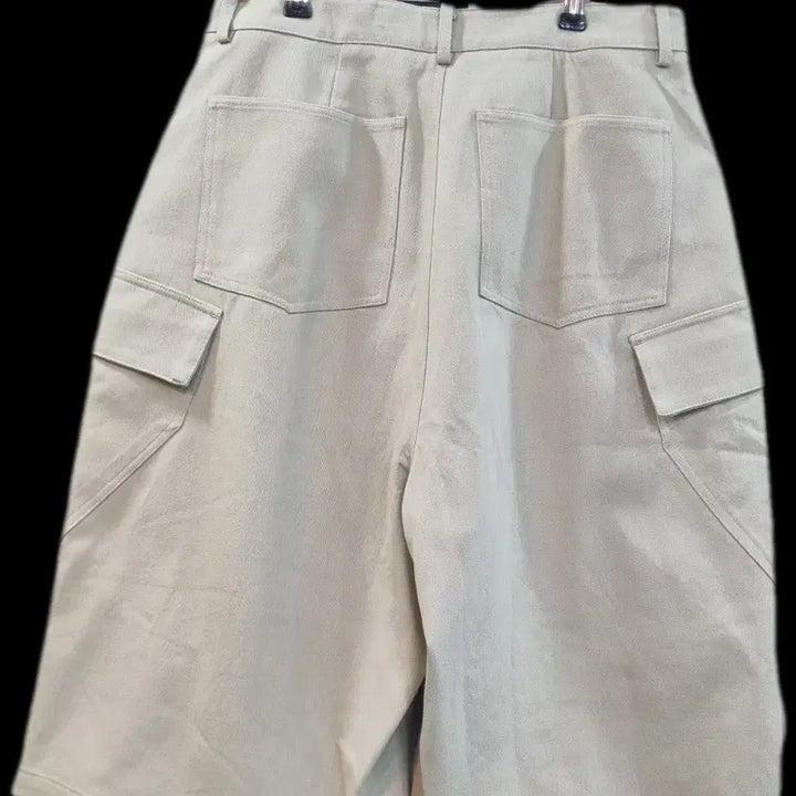 [BUNJANG] Nonode Cargo Shorts Beige Size 1 / 논노드 카고 반바지 1사이즈 베이지