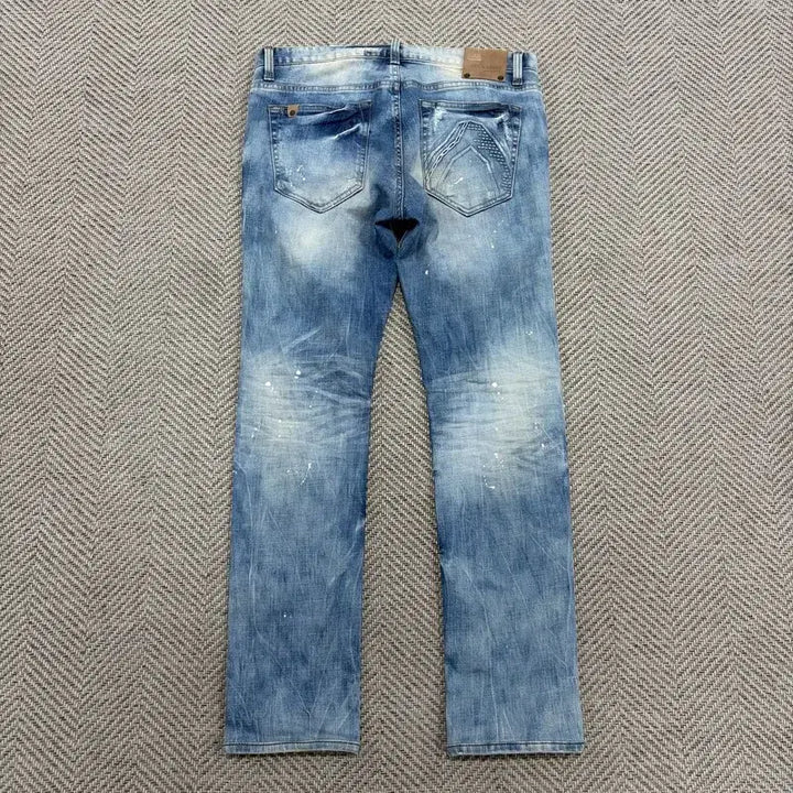 [BUNJANG] Bucaroo Distressed Denim Pants V3311 / 버커루 디스트로이드 데님팬츠 v3311