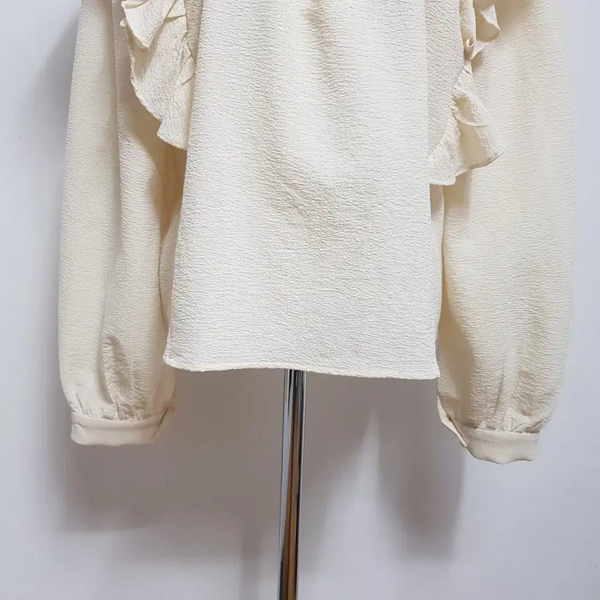[BUNJANG] DPART Free Size Ivory Blouse / 5200/DPART 여 free사이즈 아이보리블라우스/내옷방