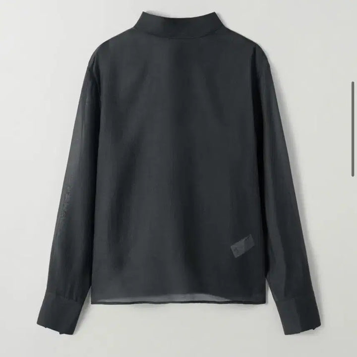 [BUNJANG] Sie 26ss Rudy Tie Blouse Charcoal Shadow / 시에sie 26ss 루디 타이 블라우스 차콜 쉐도우