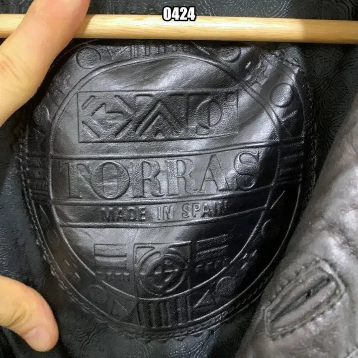 [BUNJANG] XL Toras Vintage Leather Bomber Jacket / XL 토라스 빈티지 가죽 봄버 자켓