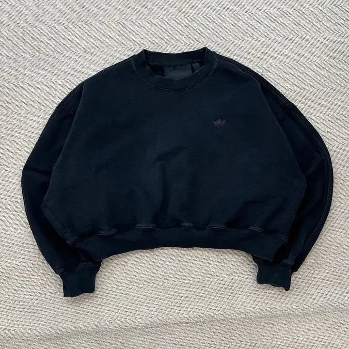 [BUNJANG] Adidas Cropped Sweatshirt / 아디다스 크롭 맨투맨 r3623