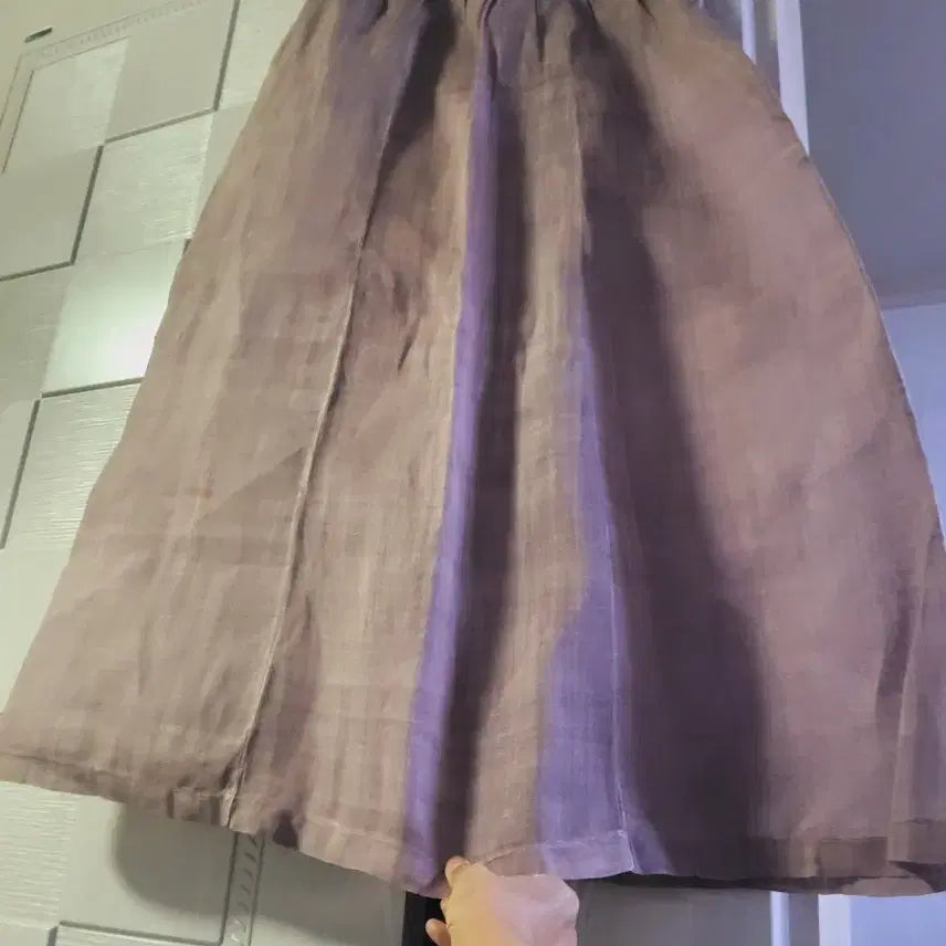 [BUNJANG] Mosichima Linen Long Skirt / 모시치마