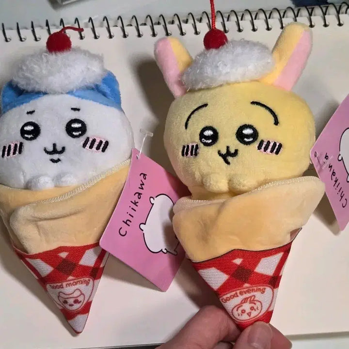 [BUNJANG] Chiikawa Usagi Hachware Crepe Doll Bundle Set / 일괄) 치이카와 먼작귀 크레페 인형  우사기 하치와레