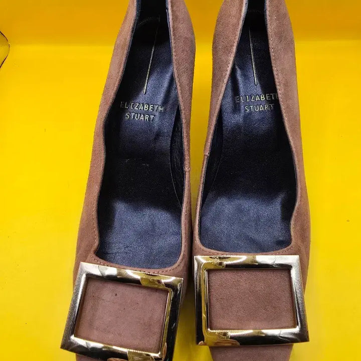 [BUNJANG] Elizabeth Stuart Suede Pumps / 엘리자베스 스튜어트 스웨이드 펌프스 240