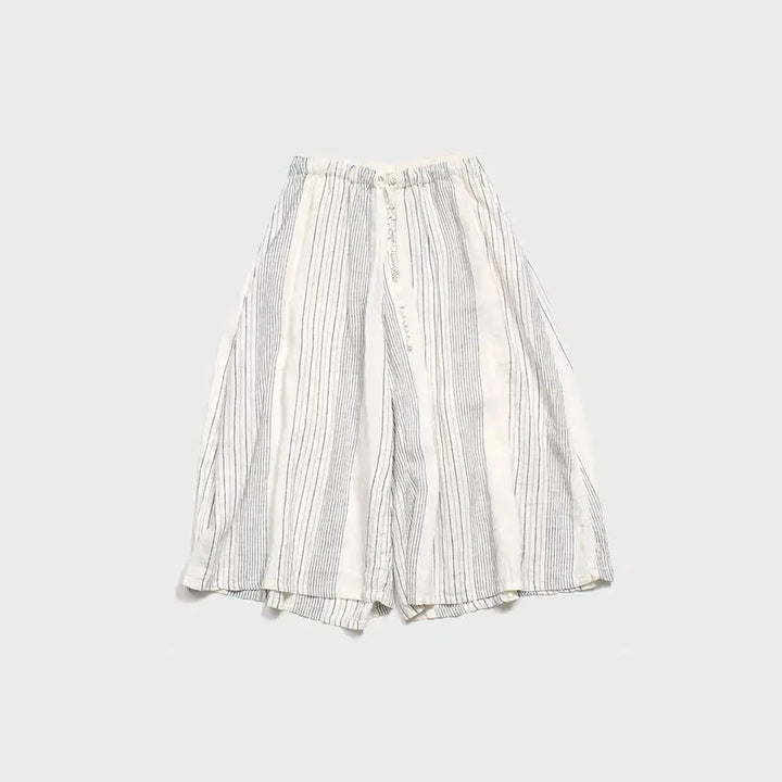 [BUNJANG] Nest Robe Wide Crop Pants Linen / nest Robe 와이드 크롭팬츠