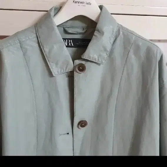 [BUNJANG] ZARA Leather Jacket (Size M) / 자라 레더자켓/55-66