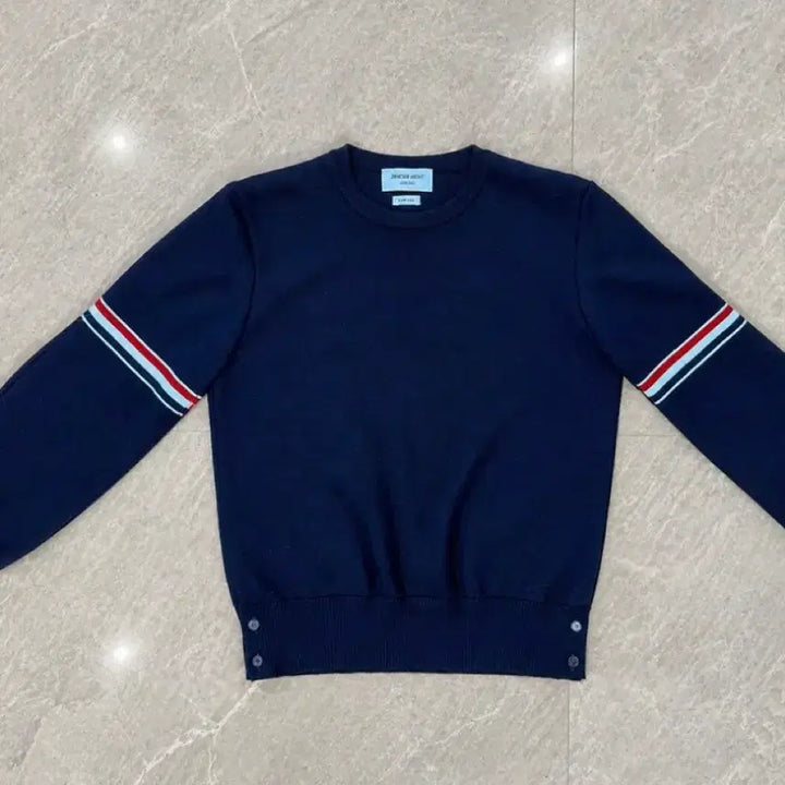 [BUNJANG] Thom Browne Armband Crewneck Sweater Size 1 / [1] 톰브라운 밀라노스티치 암밴드 니트 판매합니다