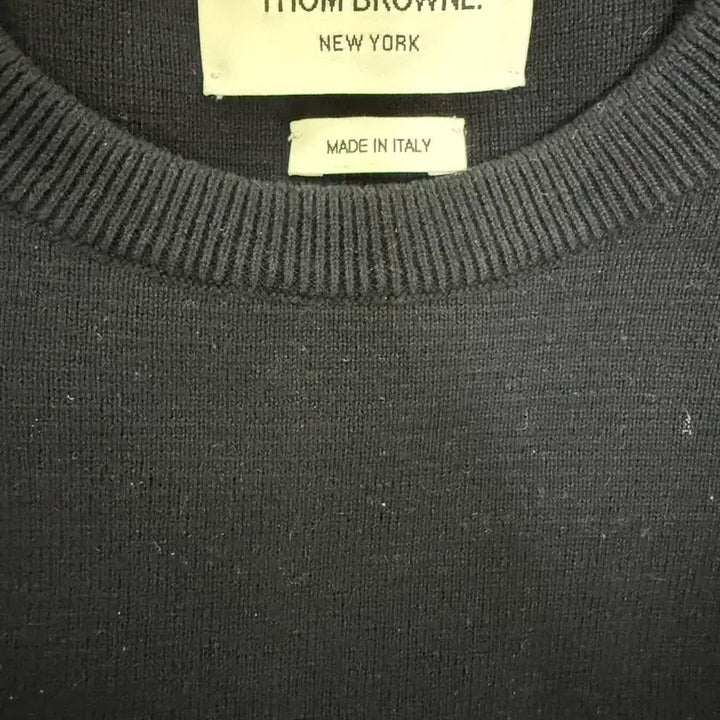 [BUNJANG] Thom Browne Armband Crewneck Sweater Size 1 / [1] 톰브라운 밀라노스티치 암밴드 니트 판매합니다