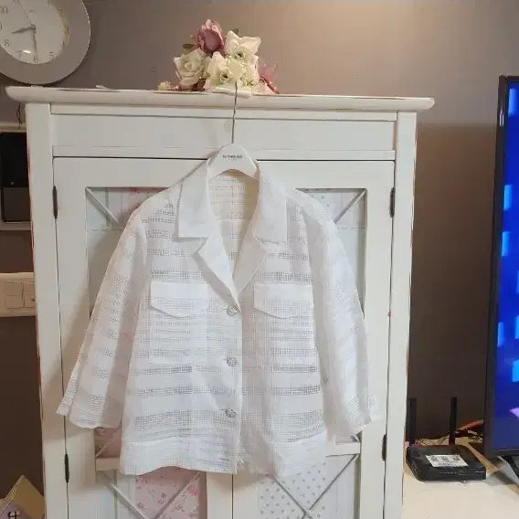 [BUNJANG] SI White Jacket Size 55-66 / Si 자켓/55~66
