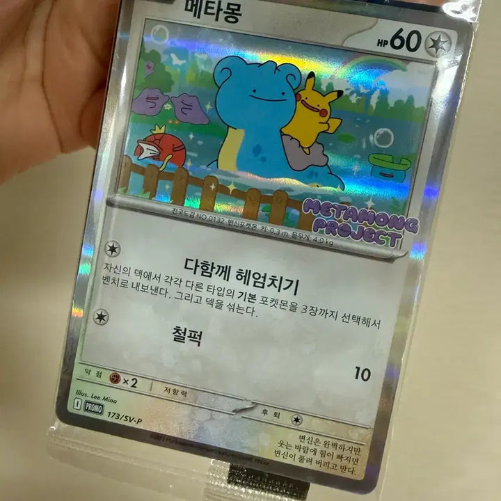 [SOLD OUT] 미개봉 포켓몬 프로모 메타몽카드
