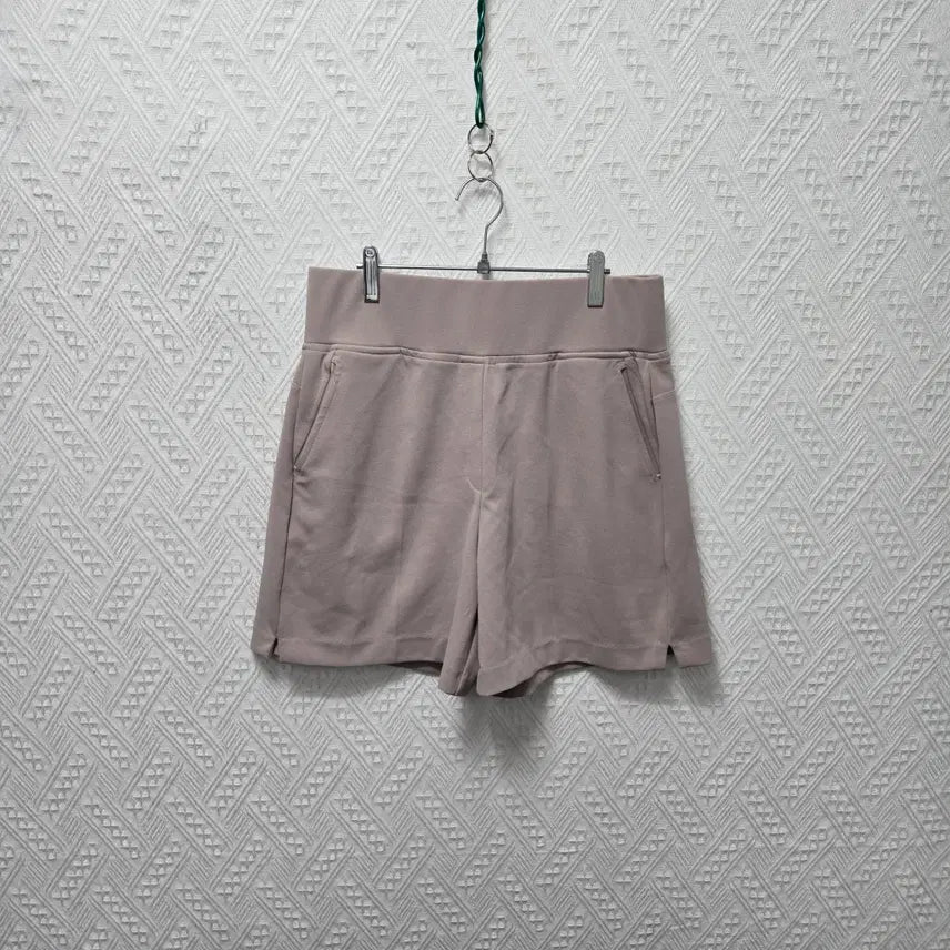 [SOLD OUT] D212 여성 베이지색 밴딩 반바지 L