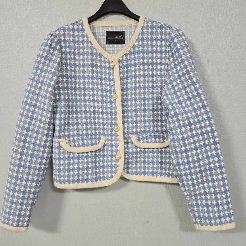 [BUNJANG] Ririncro Tweed Crop Jacket / 리리앤코 크롭 트위드쟈켓 55