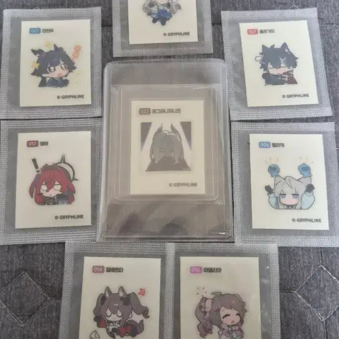 [BUNJANG] Endfield Ttibusil 7 Types Bundle Set / Gs25 엔드필드 띠부씰 7종 일괄로 싸게 판매합니다