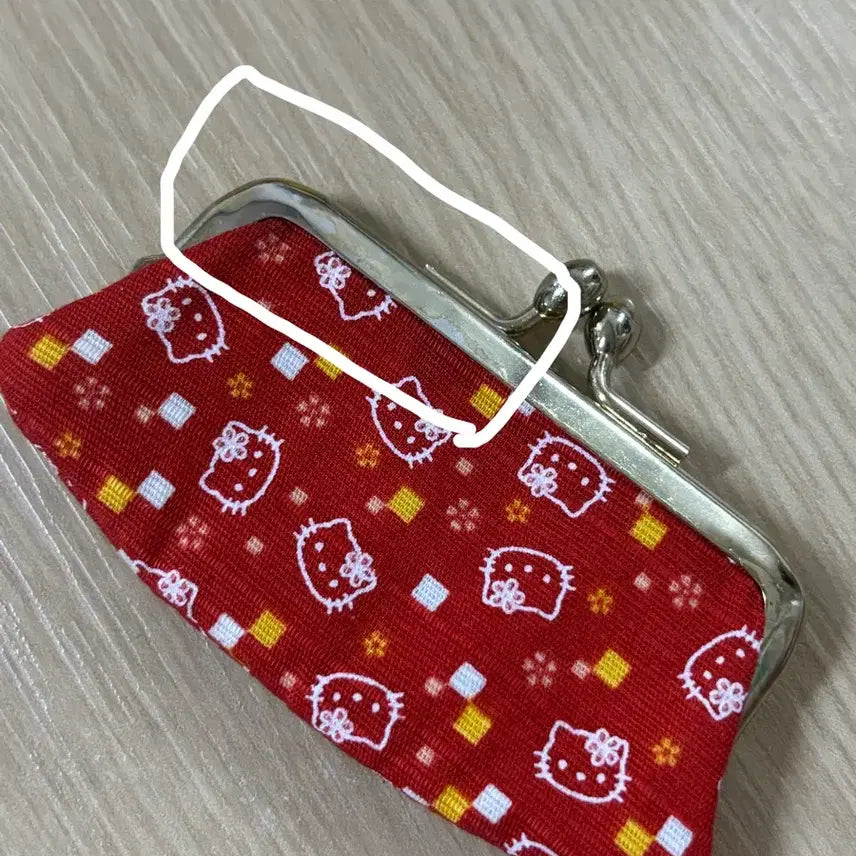 [BUNJANG] Vintage Hello Kitty Gamaguchi Coin Purse / 고전키티 가마구치