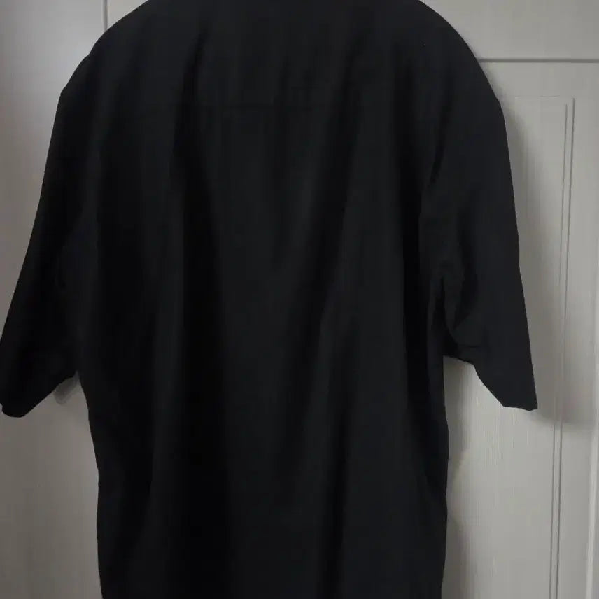[BUNJANG] Solid Homme Short Sleeve Shirt Black / [48] 솔리드옴므 반팔 셔츠 블랙