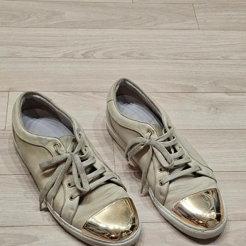 [BUNJANG] Louis Leeman Gold Toe Sneakers Size 42 / [정품] 루이스 리만 골드토 스니커즈 42