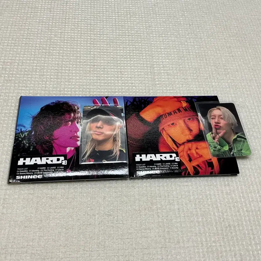 [BUNJANG] SHINee HARD Album Bundle Set with Photocards / 포카포함 샤이니 하드 앨범 두개 일괄판매