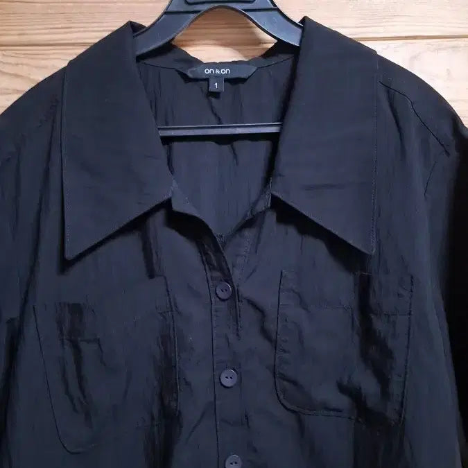 [BUNJANG] ON&amp;ON Black Blouse / 온앤온 블라우스