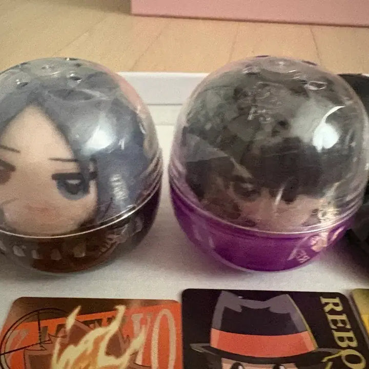 [BUNJANG] Katekyo Hitman Reborn! Yamamoto Mukuro Hibari Gacha &amp; Card Bundle Set / 가히리 가정교사 히트맨 리본 야마모토 무쿠로 히바리 카푸코 &amp; 카드 일괄