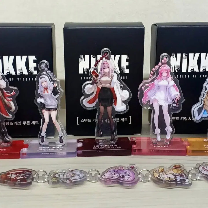 [BUNJANG] Nikke Two-Boiled Egg Set A, B, C Bundle Set / 니케 두찜A,B,C세트 일괄판매