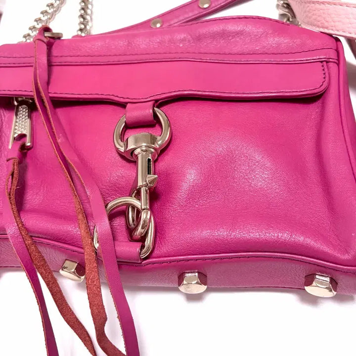 [BUNJANG] Rebecca Minkoff Chain Bag Bundle Set (2 pcs) / 핑크가방일괄2개가격 /체인백브랜드 레베카 밍코브