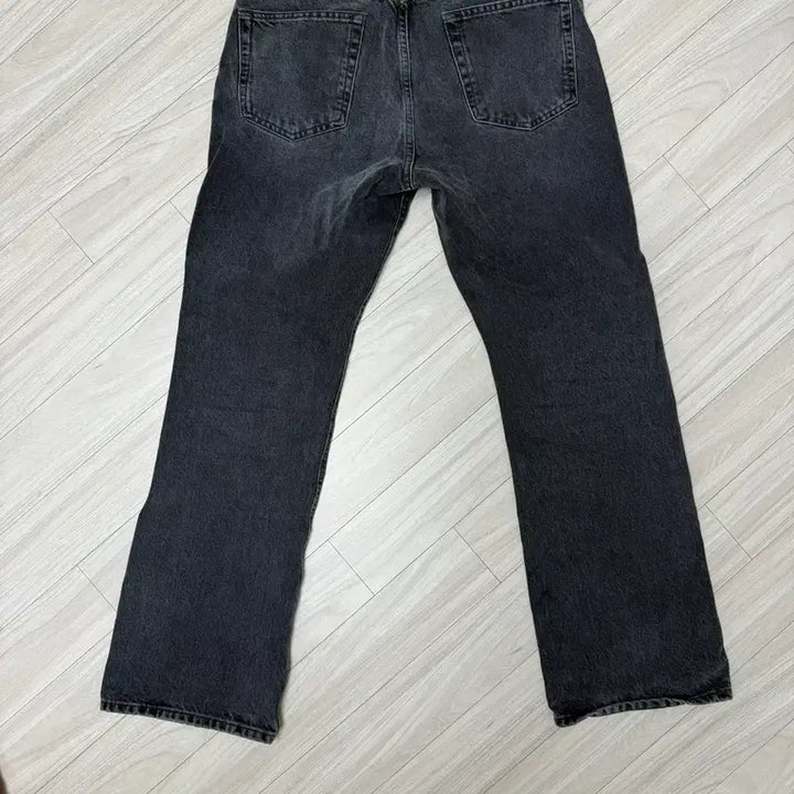 [BUNJANG] Zara Limited Edition Bootcut Denim Jeans / 자라 부츠컷 데님 다크그레이 리미티드에디션