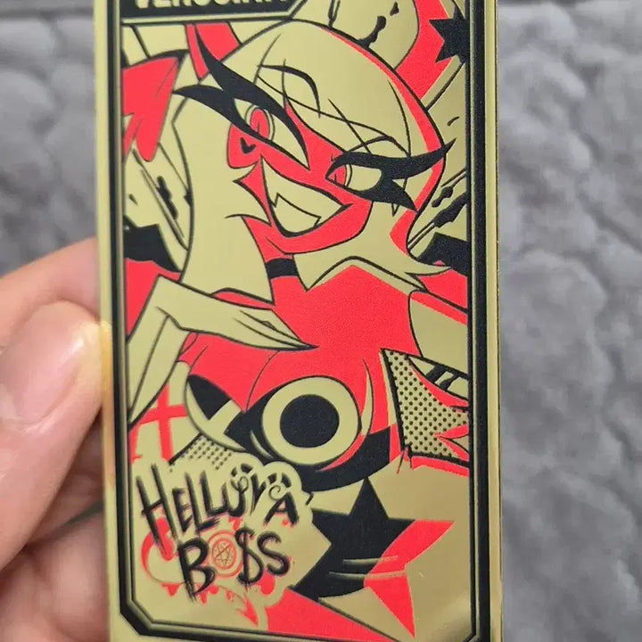 [BUNJANG] Helluva Boss Verosica Metal Card / 헬루바보스 베로시카 메탈 카드