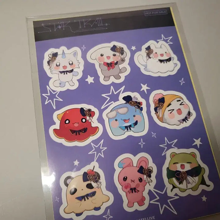 [SOLD OUT] 스텔라이브 스티커 미개봉