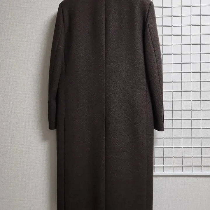 [BUNJANG] Tonywack Herringbone Single-Breasted Tailored Coat / [S] 토니웩 헤링본 싱글 브레스티드 테일러드 코트 블랙 브라운