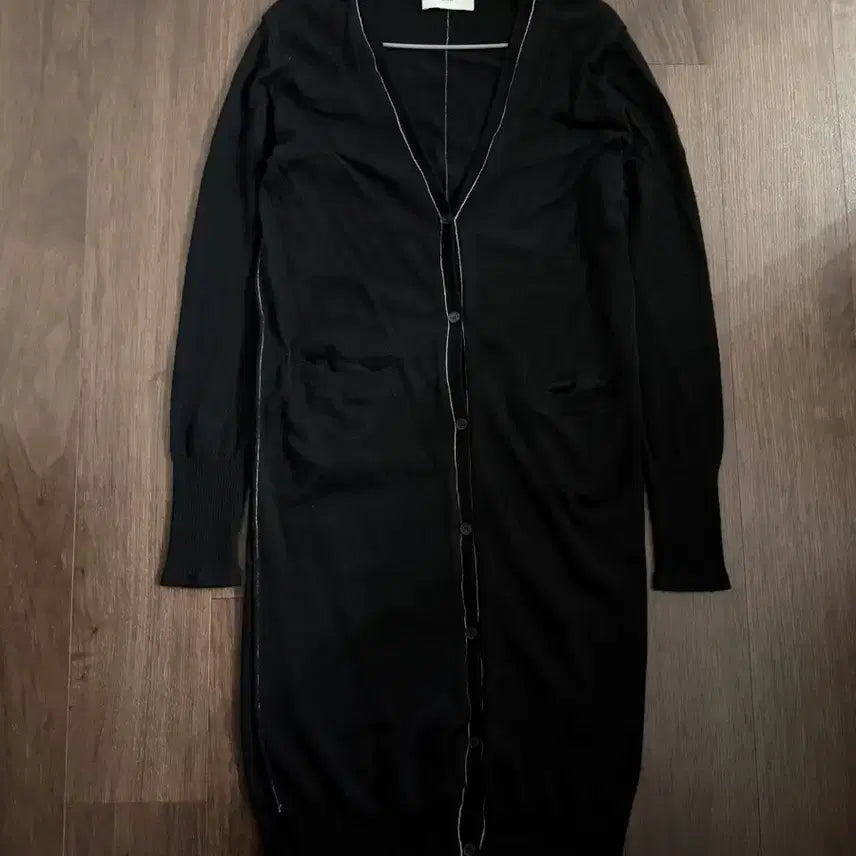 [BUNJANG] Sandro Cashmere Blend Long Cardigan / 산드로 캐시미어 롱 가디건