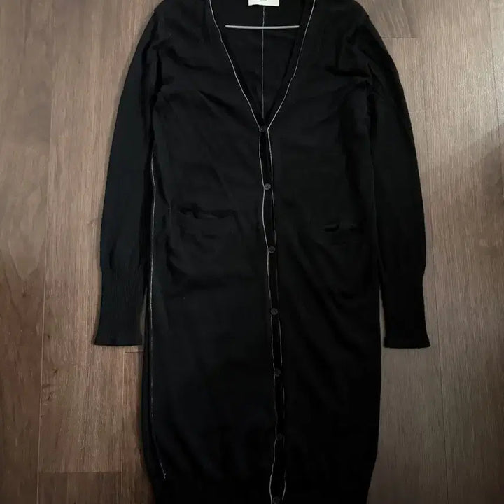 [BUNJANG] Sandro Cashmere Blend Long Cardigan / 산드로 캐시미어 롱 가디건