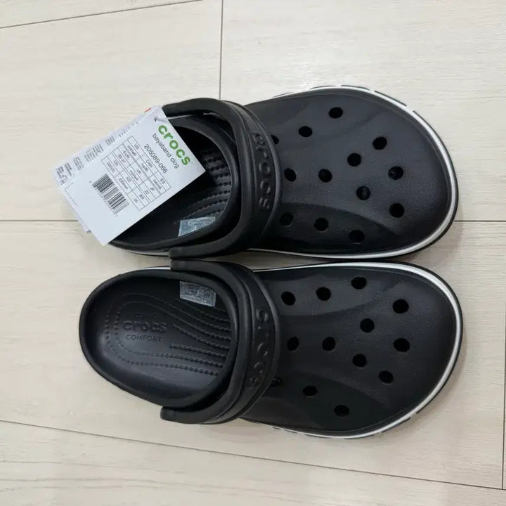 [BUNJANG] Crocs BayaBand Black Shoes (230) / 크록스 바야밴드 블랙 230 새상품